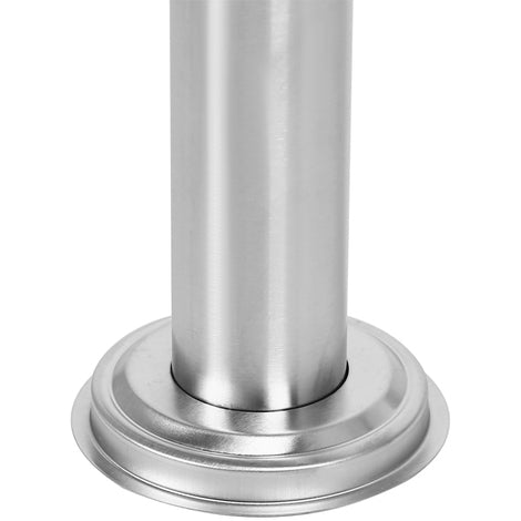 دربزين استانلس استيل 304 بمفصلات و بماصورتين عرضيتين